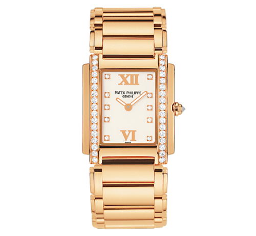 [4910/11R-011] Twenty~4 4910 Rose Gold / White