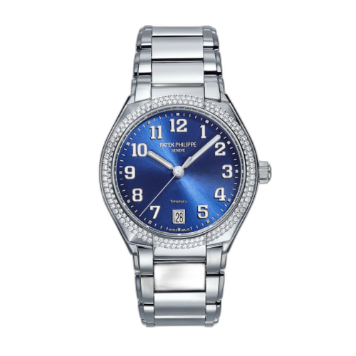 [7300/1200A-001 T] Twenty-4 Automatic Tiffany Stainless Steel / Diamond / Blue