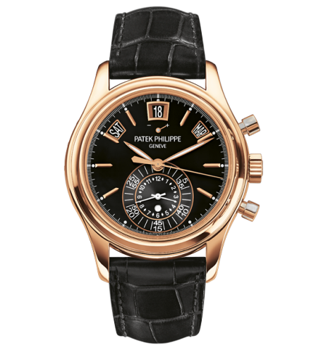 [5960R-012] Annual Calendar Chronograph 5960 Rose Gold / Black