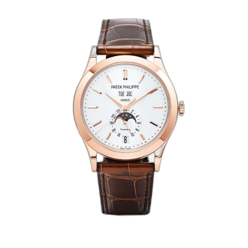 [5396R-011 T] Annual Calendar 5396 Tiffany Rose Gold / Silver