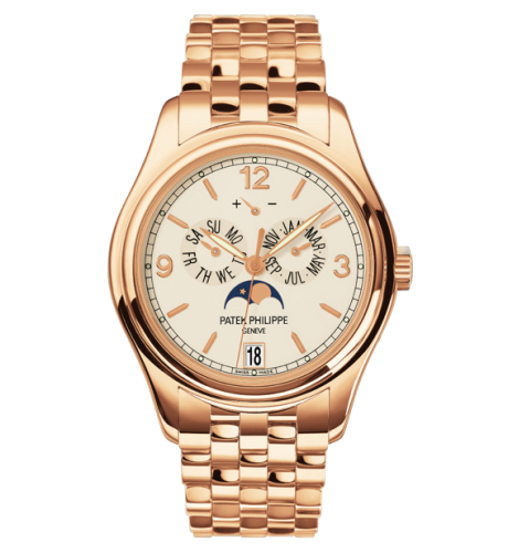 [5146/1R-001] Annual Calendar 5146 Rose Gold / Cream / Bracelet