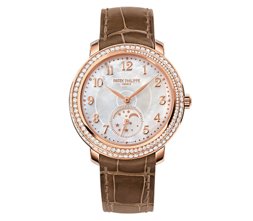 [4968R-001] Moonphase 4968 Rose Gold / White Mother of Pearl