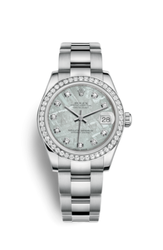 [178384-0065] Datejust 31 Stainless Steel Diamond / Oyster / Meteorite