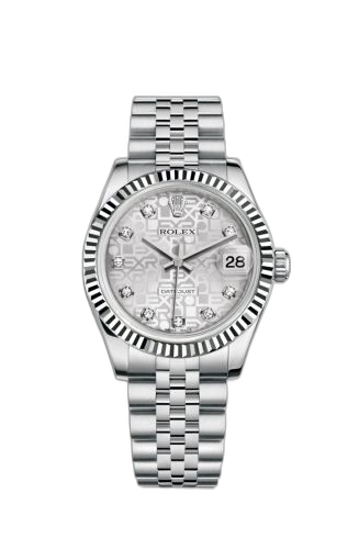 [178274-0017] Datejust 31 Stainless Steel Fluted / Jubilee / Silver Computer