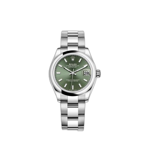 [278240-0011] Datejust 31 Stainless Steel / Oyster / Green