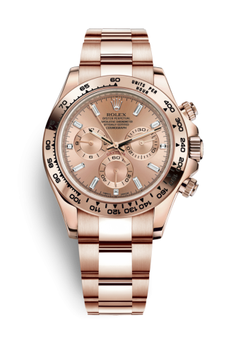 [116505-0012] Cosmograph Daytona Everose / Pink Baguette