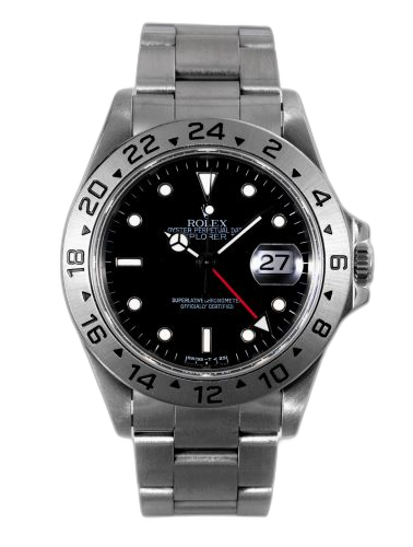 [16570-0002] Explorer II Black Tritium