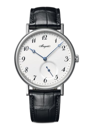 [7147BB/29/9WU] Classique 7147 White Gold / Grand Feu Enamel