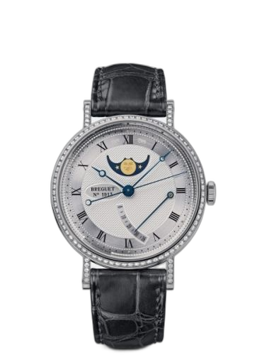[8788BB/12/986/DD00] Classique 8788 Moonphase White Gold / Silver