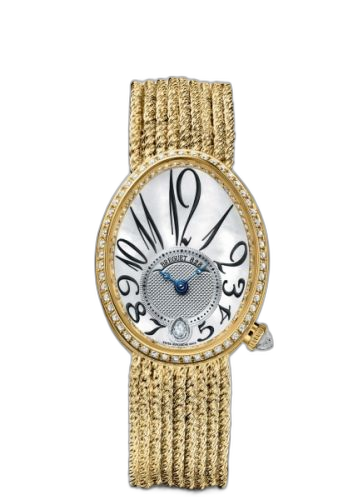 [8918BA/58/J39/D00D] Reine de Naples 8918 Yellow Gold - Diamond / MOP / Bracelet