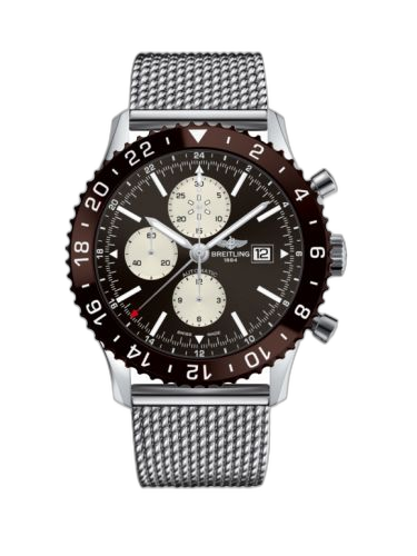 [Y2431033.Q621.152A] Chronoliner Stainless Steel / Bronze / Bracelet