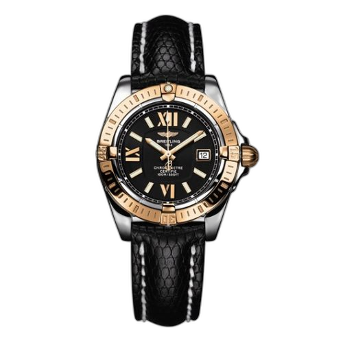 [C7135612.B904] Cockpit Lady Gold Bezel / Black / Teju