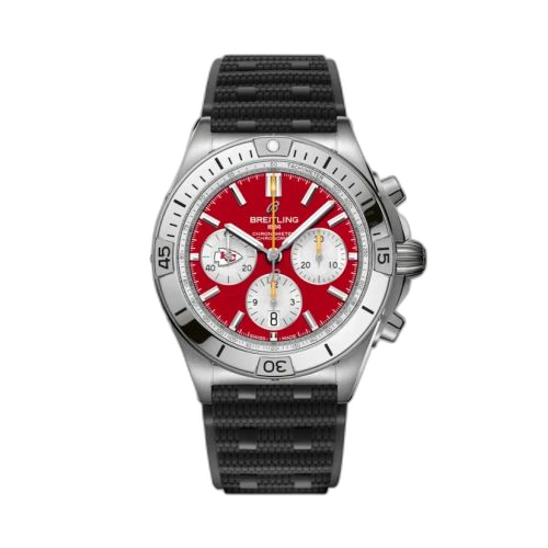 [AB01342B1K5S1] Chronomat B01 42 NFL Kansas City Chiefs