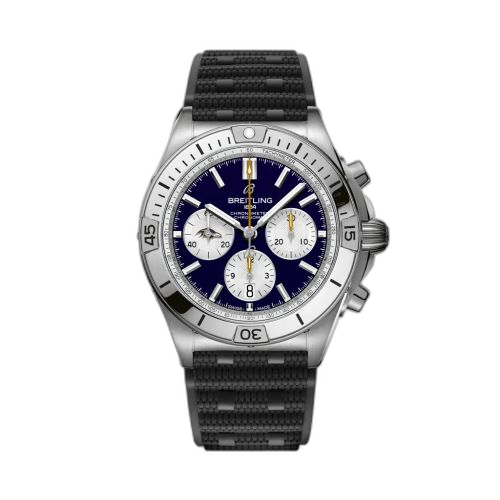 [AB01342B1K2S1] Chronomat B01 42 NFL Baltimore Ravens