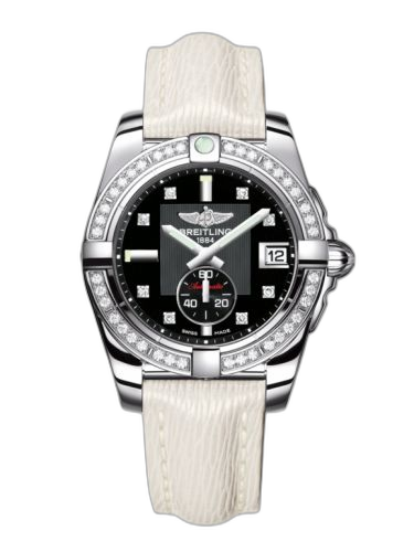 [A3733053/BD02/236X/A16BA.1] Galactic 36 Automatic Stainless Steel / Diamond / Volcano Black Diamond / Sahara