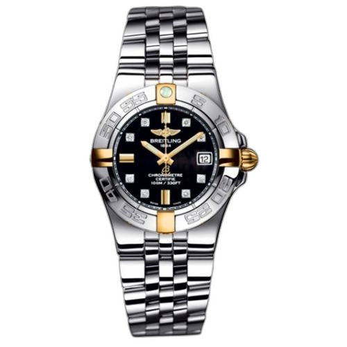 [B71340L2.BA15.368A] Galactic 30 Two Tone Black / Diamond / Bracelet