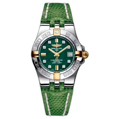 [B71340L2.L517.166Z] Galactic 30 Two Tone Green / Diamond / Teju