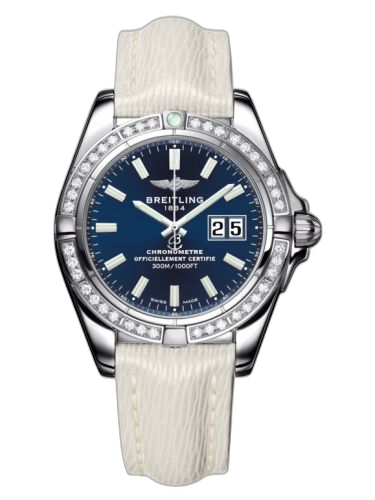 [A49350LA.C929.237X] Galactic 41 Stainless Steel / Diamond / Horizon Blue / Sahara