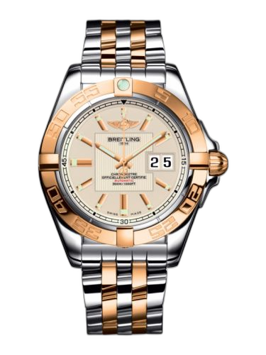[C49350L2.G701.366C] Galactic 41 Stainless Steel / Rose Gold / Sierra Silver / Bracelet