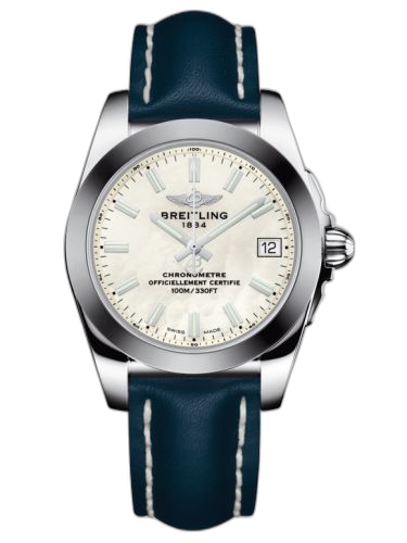 [W7433012.A779.194X] Galactic 36 Stainless Steel / SleekT / Pearl / Calf