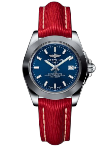 [W7133012/C951/209X/A14BA.1] Galactic 32 Sleek Edition Stainless Steel / Horizon Blue / Sahara