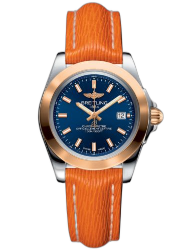 [C7133012/C952/212X/A14BA.1] Galactic 32 Sleek Edition Stainless Steel / Rose Gold / Horizon Blue / Sahara