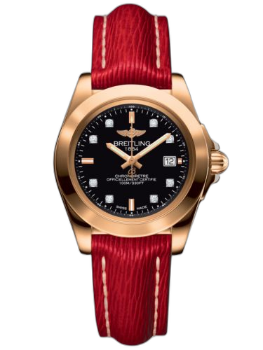 [H7133012.BF64.209X] Galactic 32 Sleek Edition Rose Gold / Trophy Black Diamond / Sahara