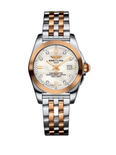 [C7234812/A792/791C] Galactic 29 Stainless Steel / Rose Gold / Pearl Diamond / Bracelet