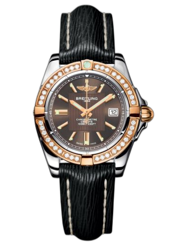 [C71356LA.Q581.208X] Galactic 32 Stainless Steel / Rose Gold / Diamond / Solar Bronze / Sahara