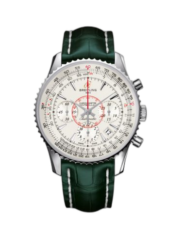 [AB013012.G709.771P] Montbrillant 01 Stainless Steel / Mercury Silver / Croco