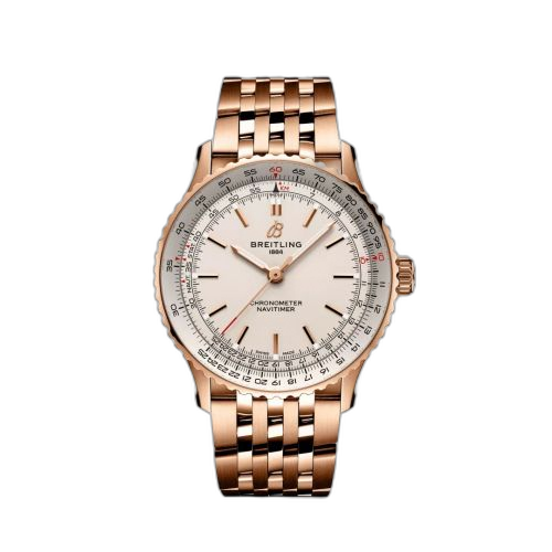 [R17329F41G1R1] Navitimer Automatic 41 Automatic Red Gold / Silver / Bracelet