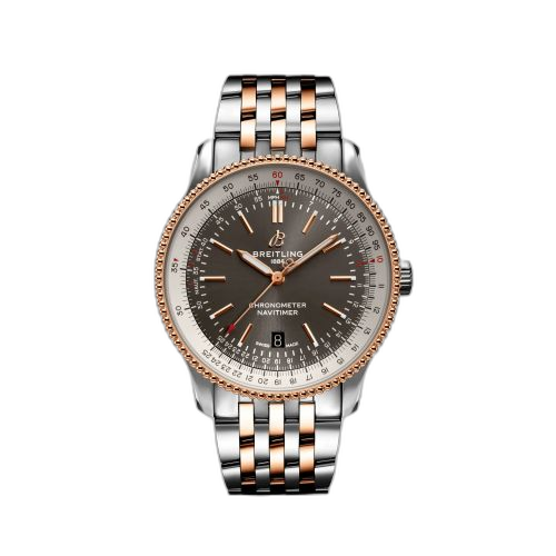 [U17326211M1U1] Navitimer Automatic 41 Automatic Stainless Steel / Rose Gold / Grey / Bracelet