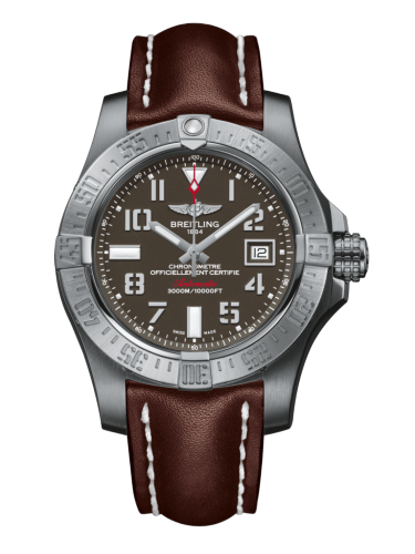 [A1733110/F563/438X/A20DSA.1] Avenger II Seawolf Stainless Steel / Tungsten Gray / Calf / Folding