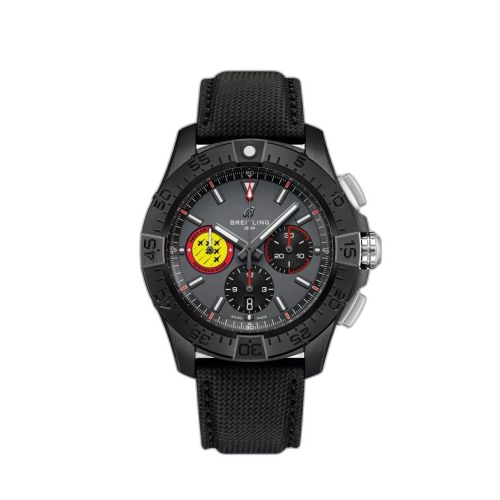[SB01471A1B1X1] Avenger B01 Chronograph 44 Ceramic / Swiss Air Force Team