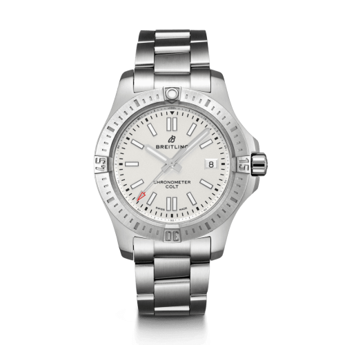 [A17313101G1A1] Chronomat Colt 41 Automatic Silver / Bracelet