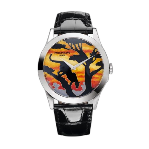 [5089G-078] Calatrava 5089 Leopard at Sunset