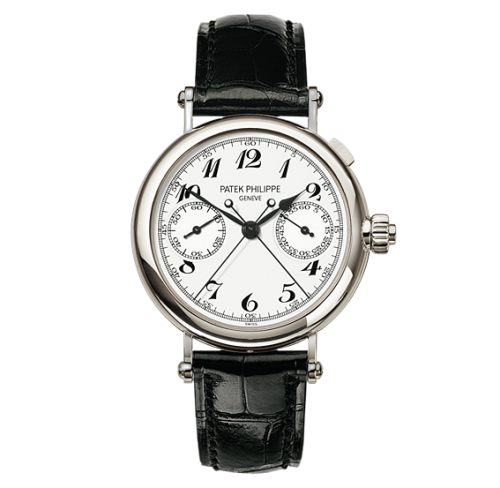 [5959P-001] Split-Seconds Chronograph 5959 Platinum / White