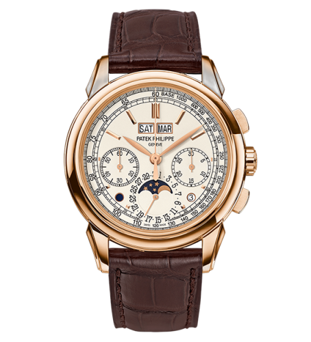 [5270R-001] Perpetual Calendar Chronograph 5270 Rose Gold / Silver