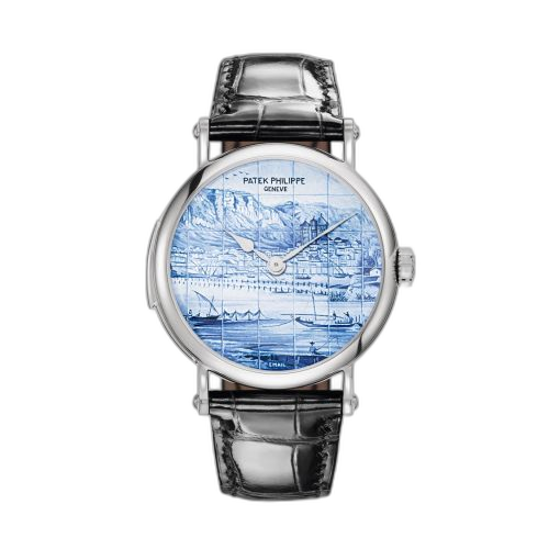 [5538G-012] Tourbillon Minute Repeater 5538 White Gold / Old Views of Geneva