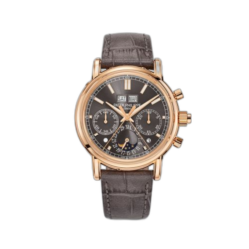 [5204R-011] Perpetual Calendar Split-Seconds Chronograph 5204 Rose Gold / Slate