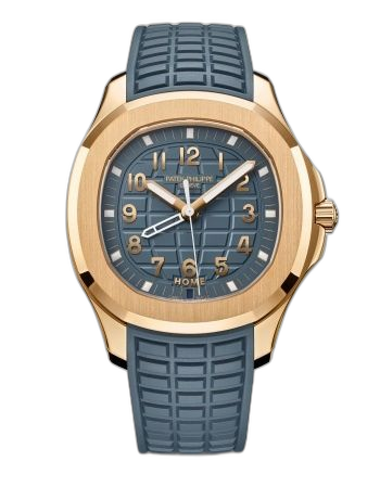 [5269R-001] Aquanaut Travel Time Rose Gold / Blue