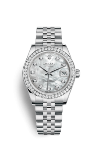 [178384-0004] Datejust 31 Stainless Steel Diamond / Jubilee / MOP