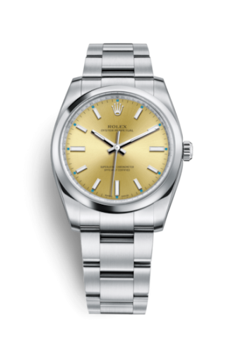 [114200-0022] Oyster Perpetual 34 Champagne