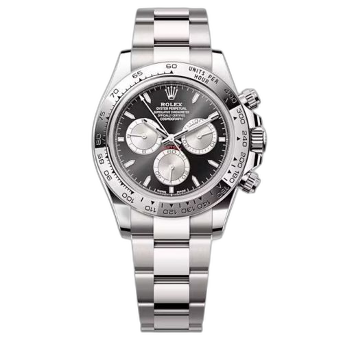 [126509-0001 (aka: M126509-0001)] Cosmograph Daytona White Gold / Black - Steel / Oyster