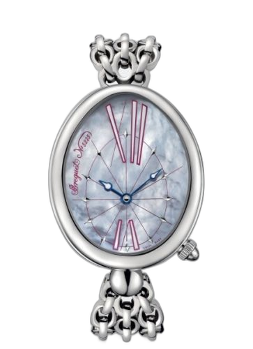 [8967ST/G1/J50] Reine de Naples 8967 Stainless Steel / Blue MOP / Bracelet