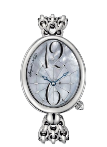 [8967ST/58/J50] Reine de Naples 8967 Stainless Steel / Pink MOP / Bracelet