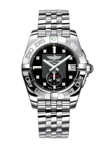 [A3733012/BD02/376A] Galactic 36 Automatic Stainless Steel / Volcano Black Diamond / Bracelet