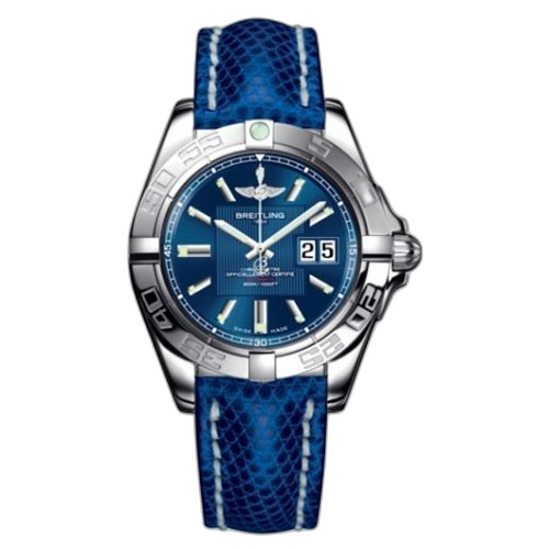 [A49350L2.C806.143Z] Galactic 41 Stainless Steel / Metallica Blue / Teju