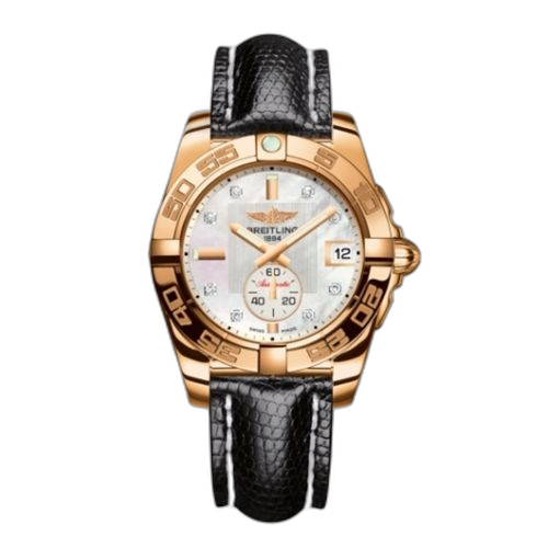 [H3733012.A725.120Z] Galactic 36 Automatic Rose Gold / Pearl Diamond /