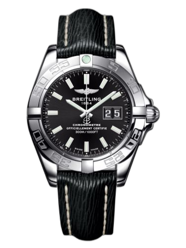 [A49350L2.BE58.218X] Galactic 41 Stainless Steel / Onyx Black / Sahara